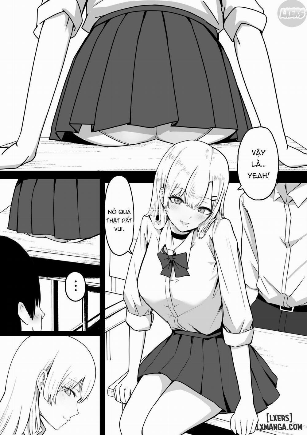 Squeezed Dry by a Naughty High School Gyaru Oneshot trang 2