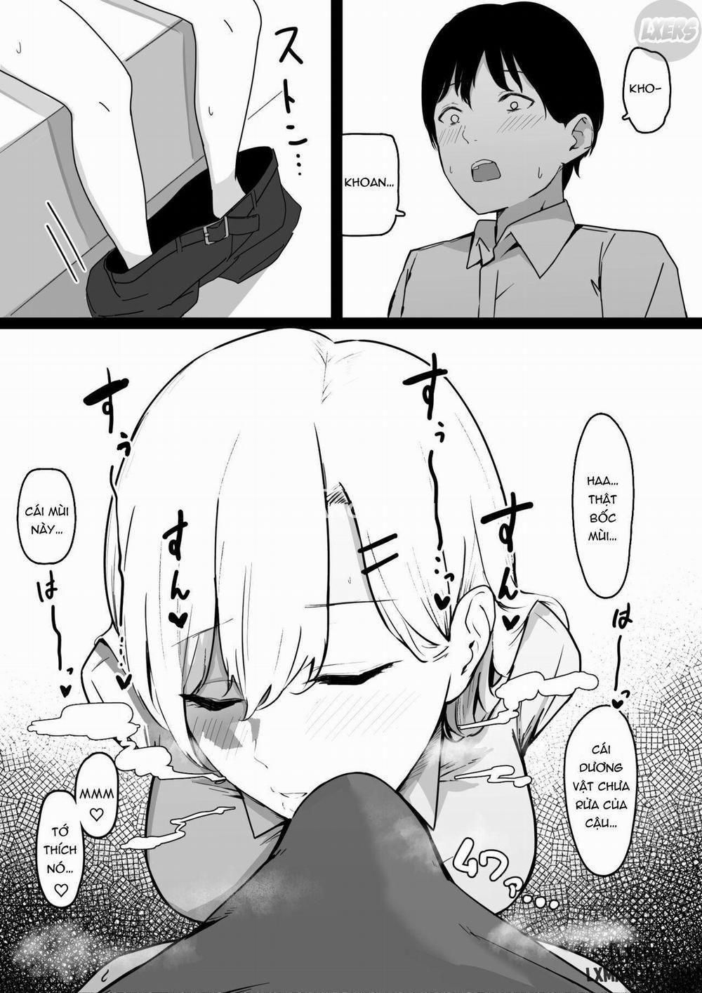 Squeezed Dry by a Naughty High School Gyaru Oneshot trang 6