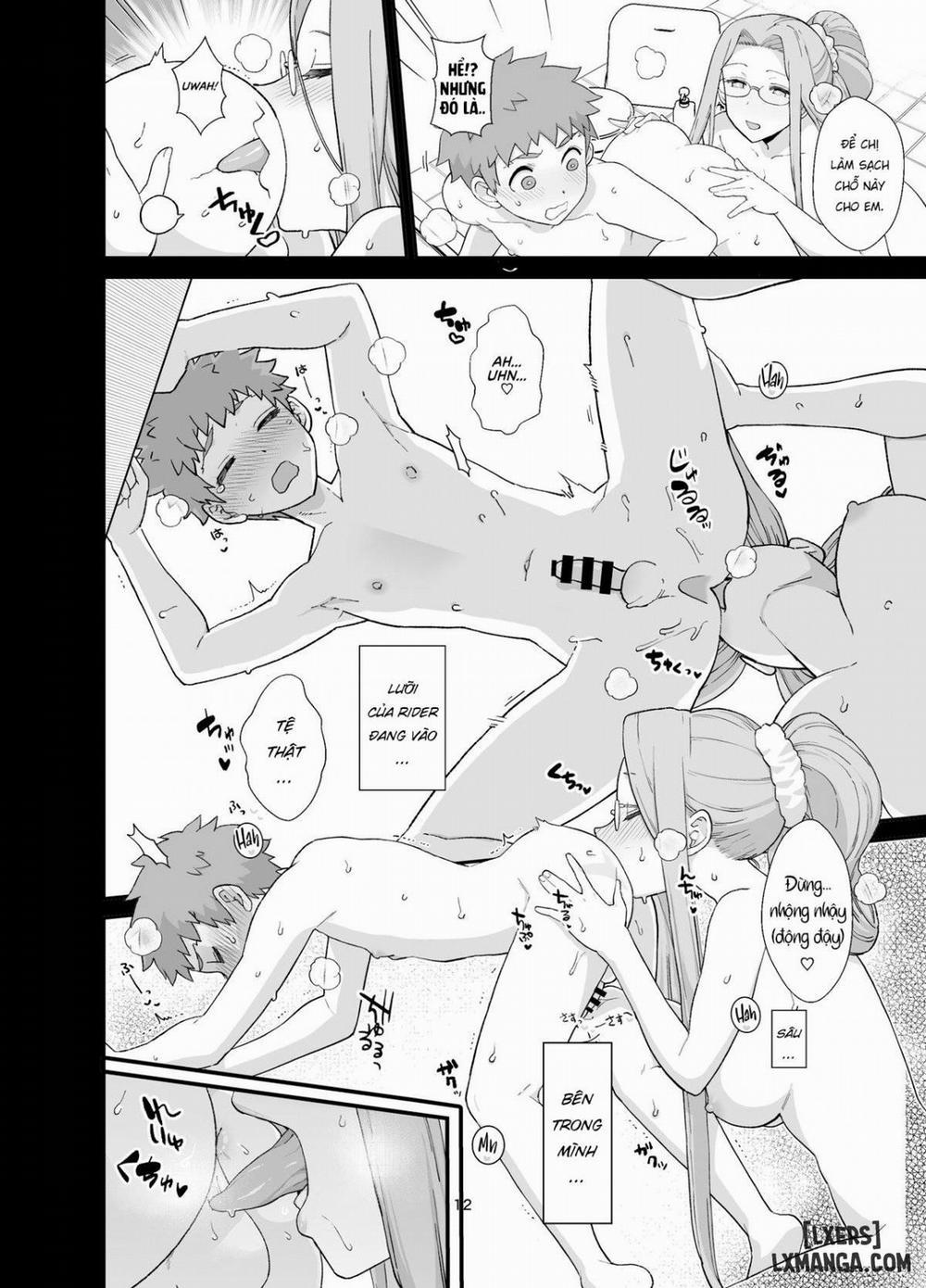 Staying Home With Rider-san Oneshot trang 13