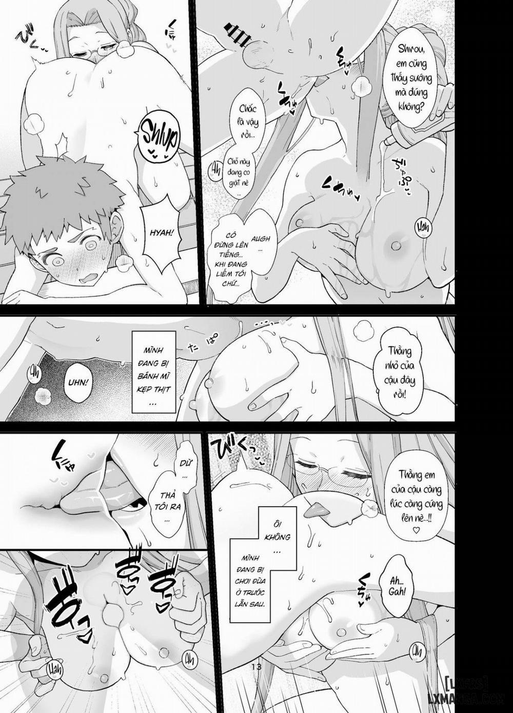 Staying Home With Rider-san Oneshot trang 14