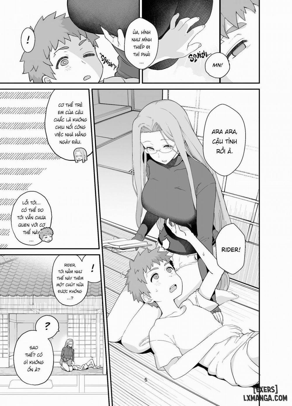 Staying Home With Rider-san Oneshot trang 6