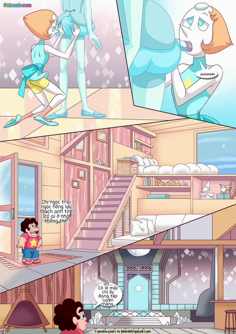 Steven universe và những chiến binh đá quý Oneshot trang 4