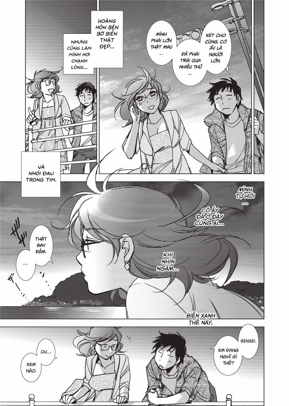 Stop Quibbling About Love 0 Tsunashima-kun và Ookura-sensei đi biển trang 19