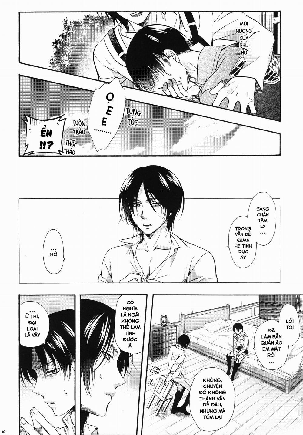 Sự bất lực của binh trưởng trong trắng. Oneshot trang 10