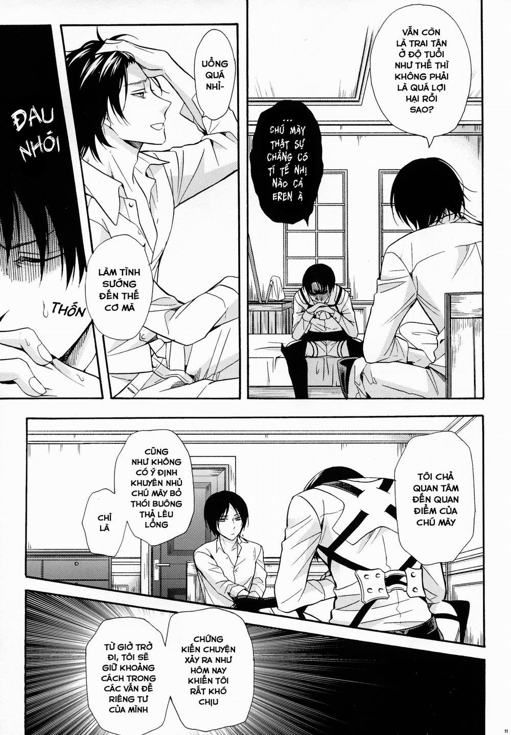 Sự bất lực của binh trưởng trong trắng. Oneshot trang 11