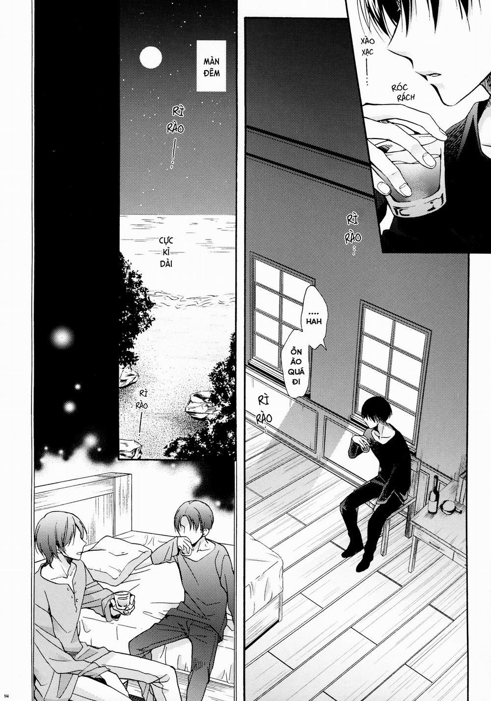 Sự bất lực của binh trưởng trong trắng. Oneshot trang 14