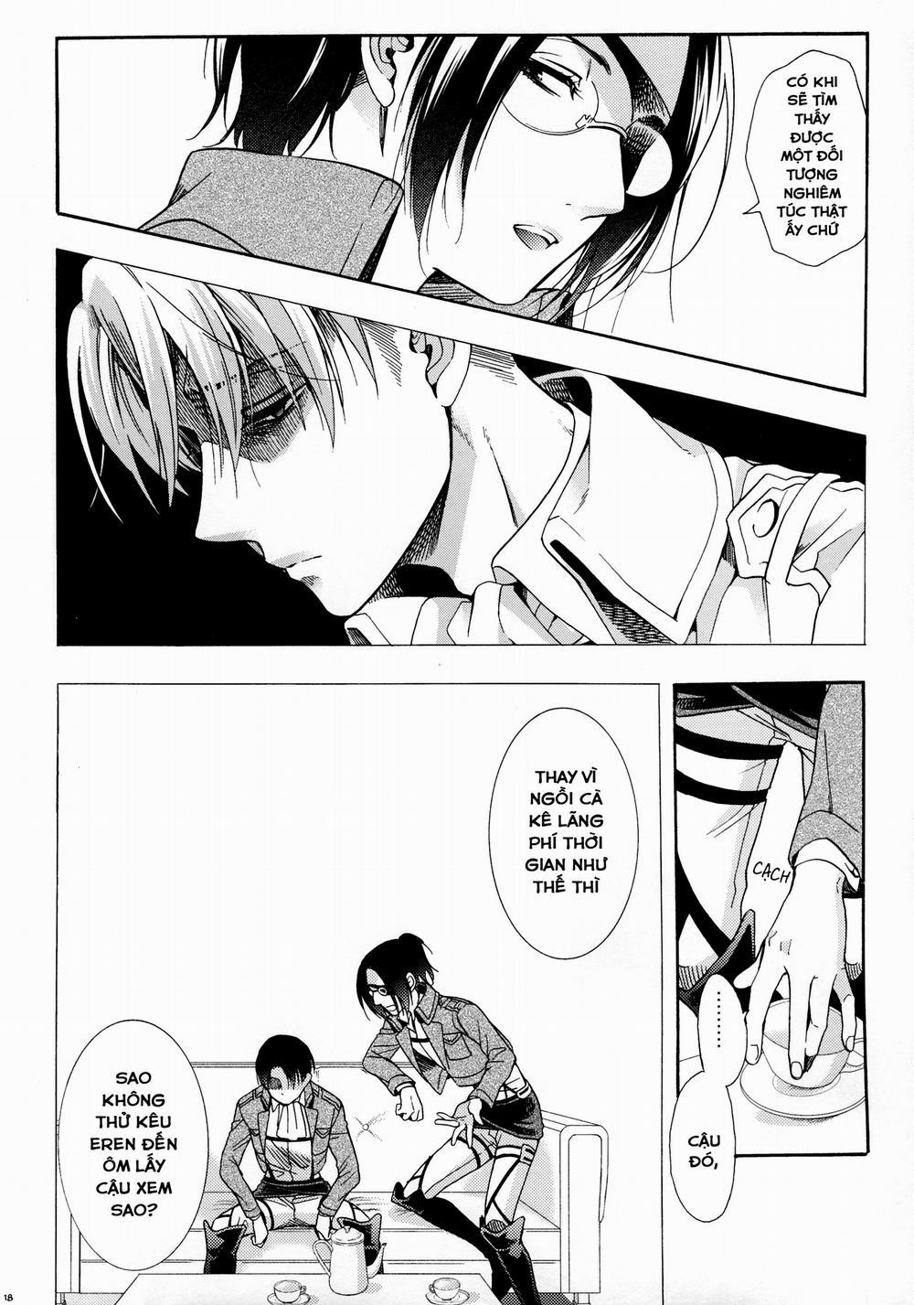 Sự bất lực của binh trưởng trong trắng. Oneshot trang 18