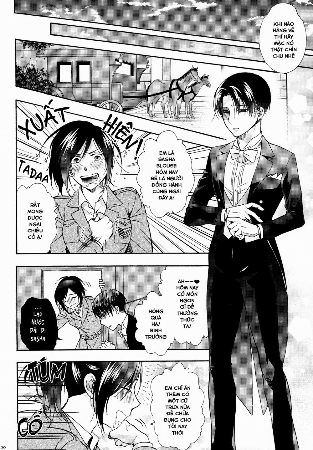 Sự bất lực của binh trưởng trong trắng. Oneshot trang 20