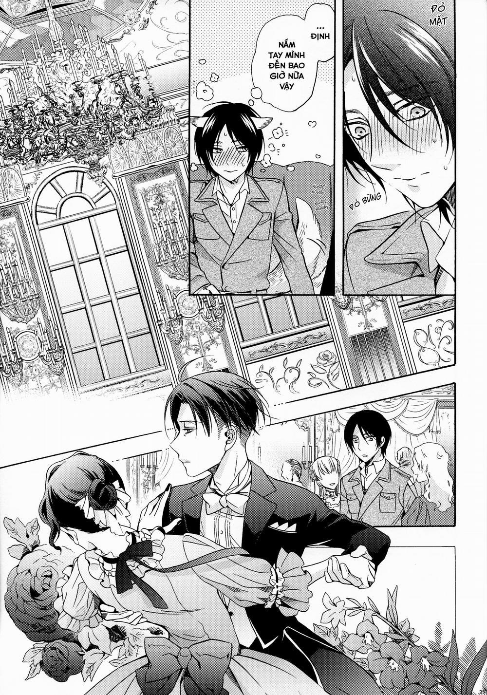 Sự bất lực của binh trưởng trong trắng. Oneshot trang 25