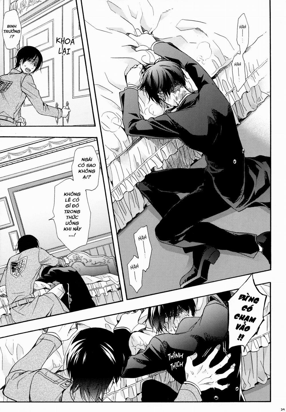 Sự bất lực của binh trưởng trong trắng. Oneshot trang 29