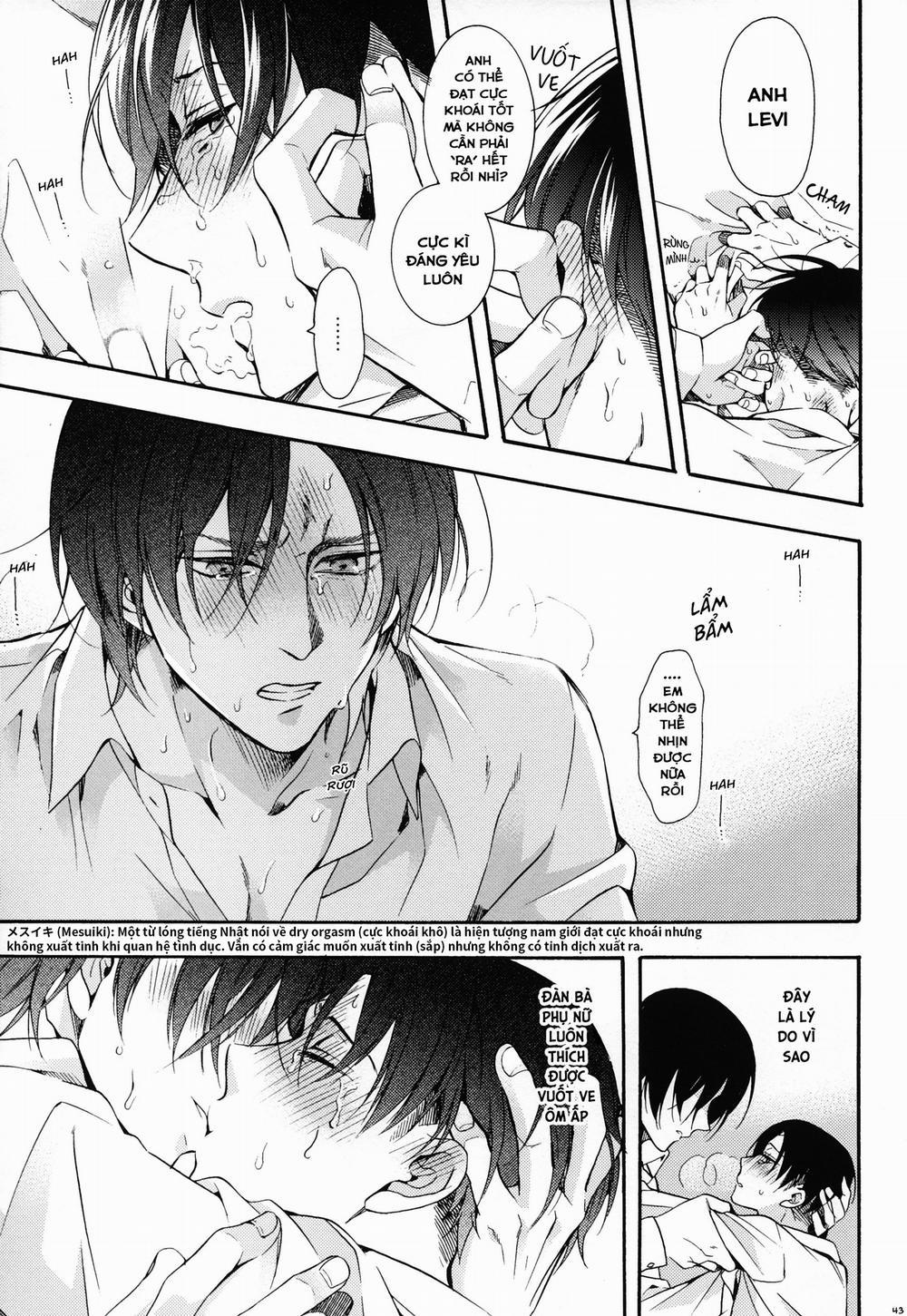 Sự bất lực của binh trưởng trong trắng. Oneshot trang 43