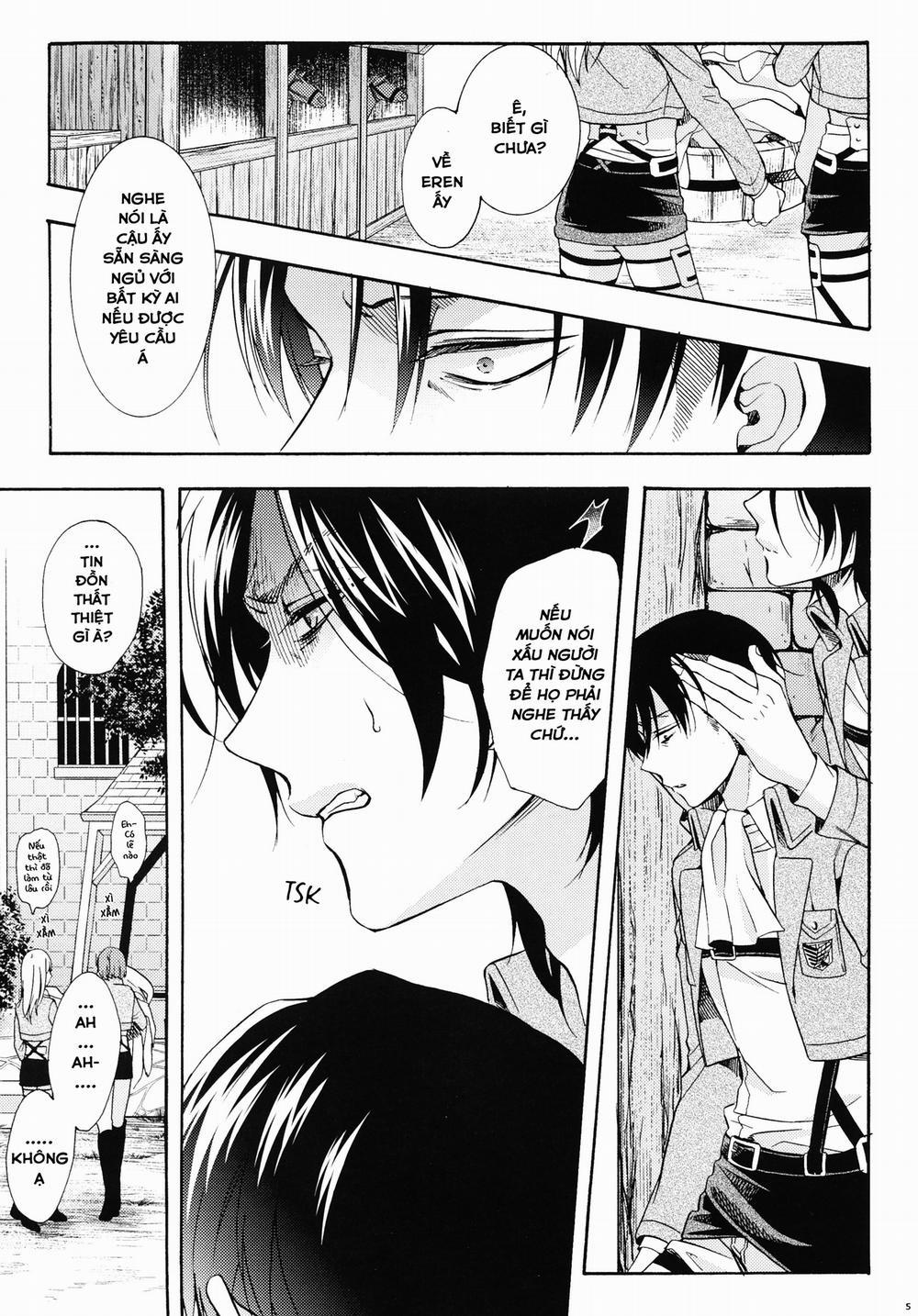 Sự bất lực của binh trưởng trong trắng. Oneshot trang 5