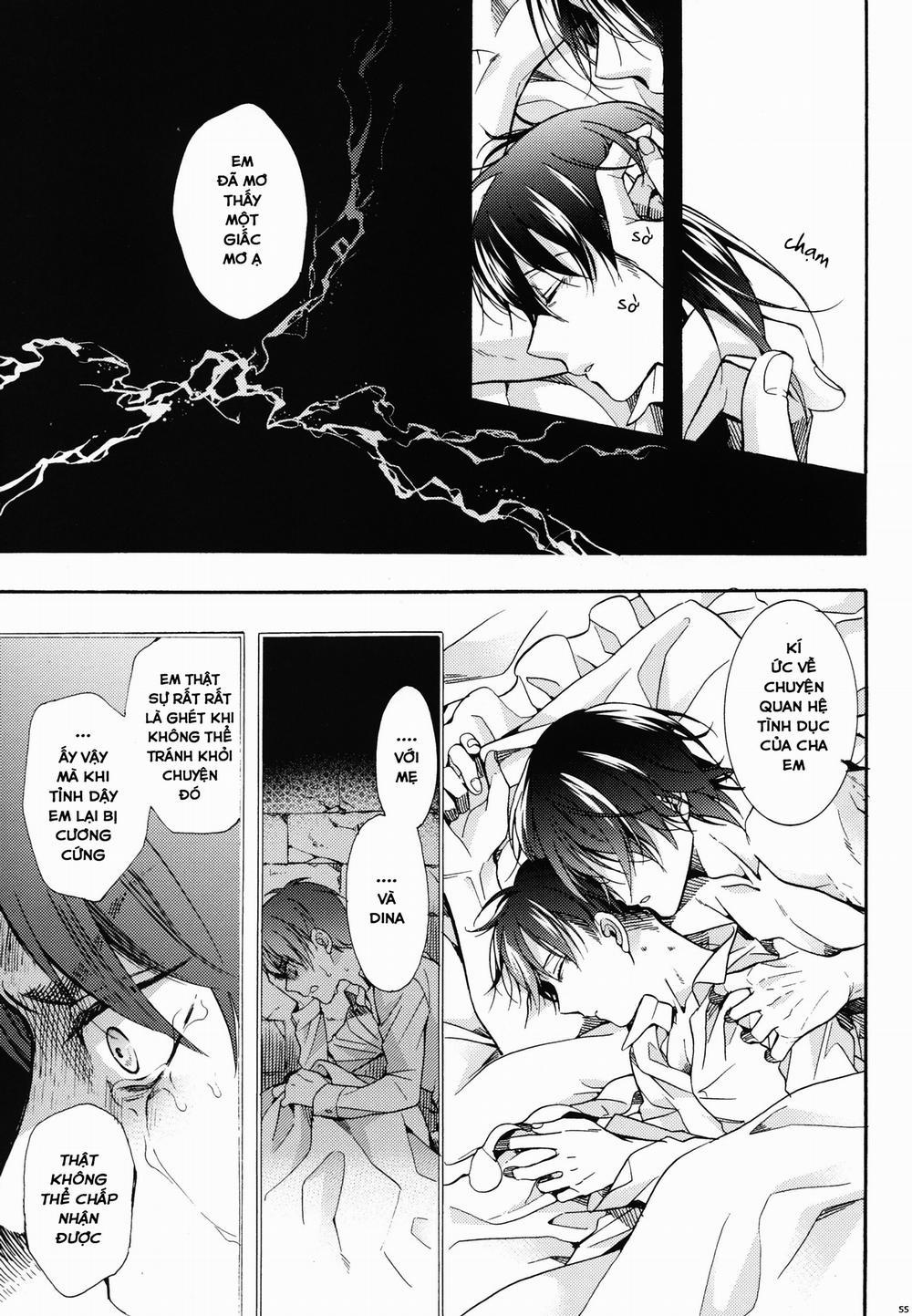 Sự bất lực của binh trưởng trong trắng. Oneshot trang 55