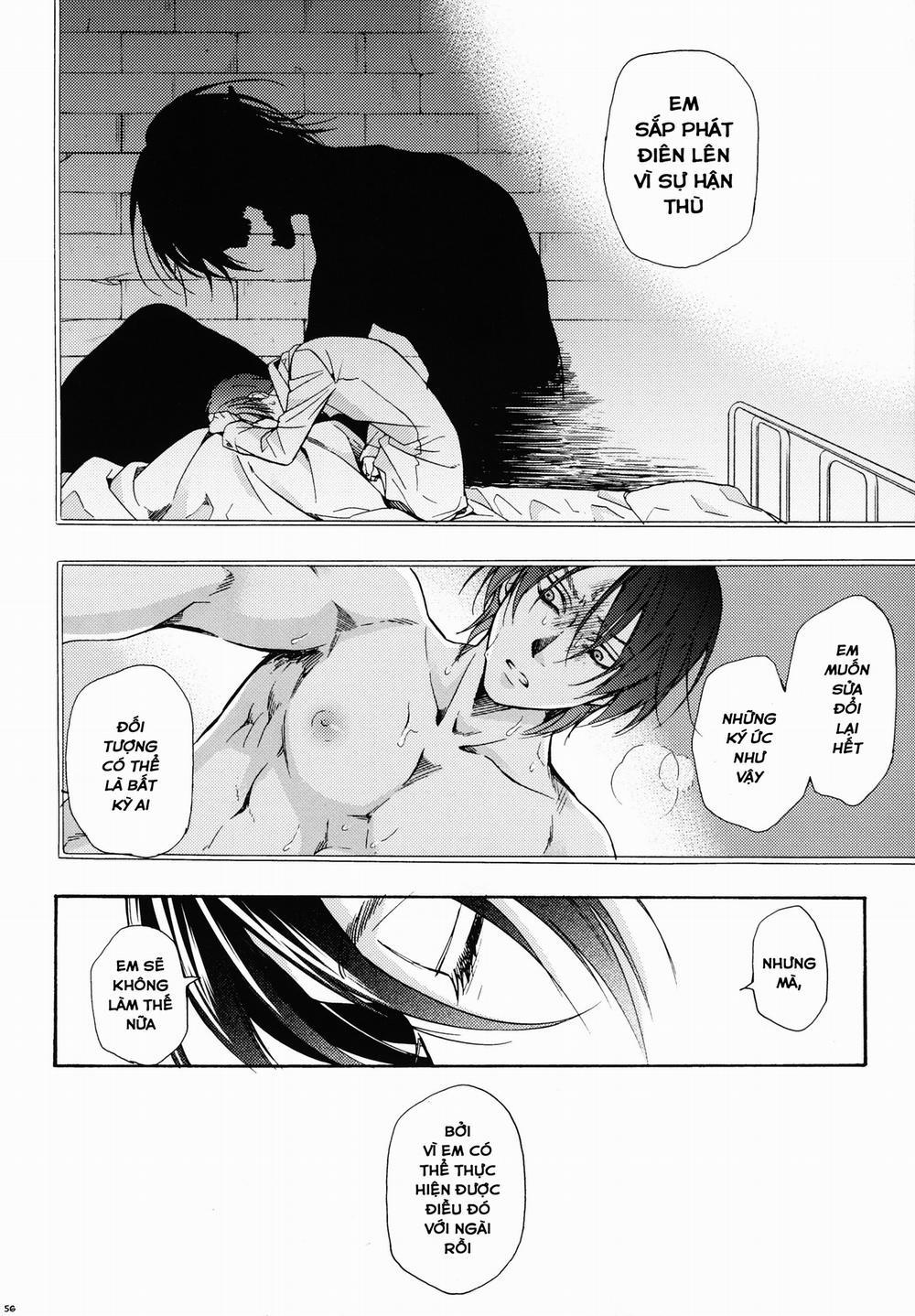 Sự bất lực của binh trưởng trong trắng. Oneshot trang 56