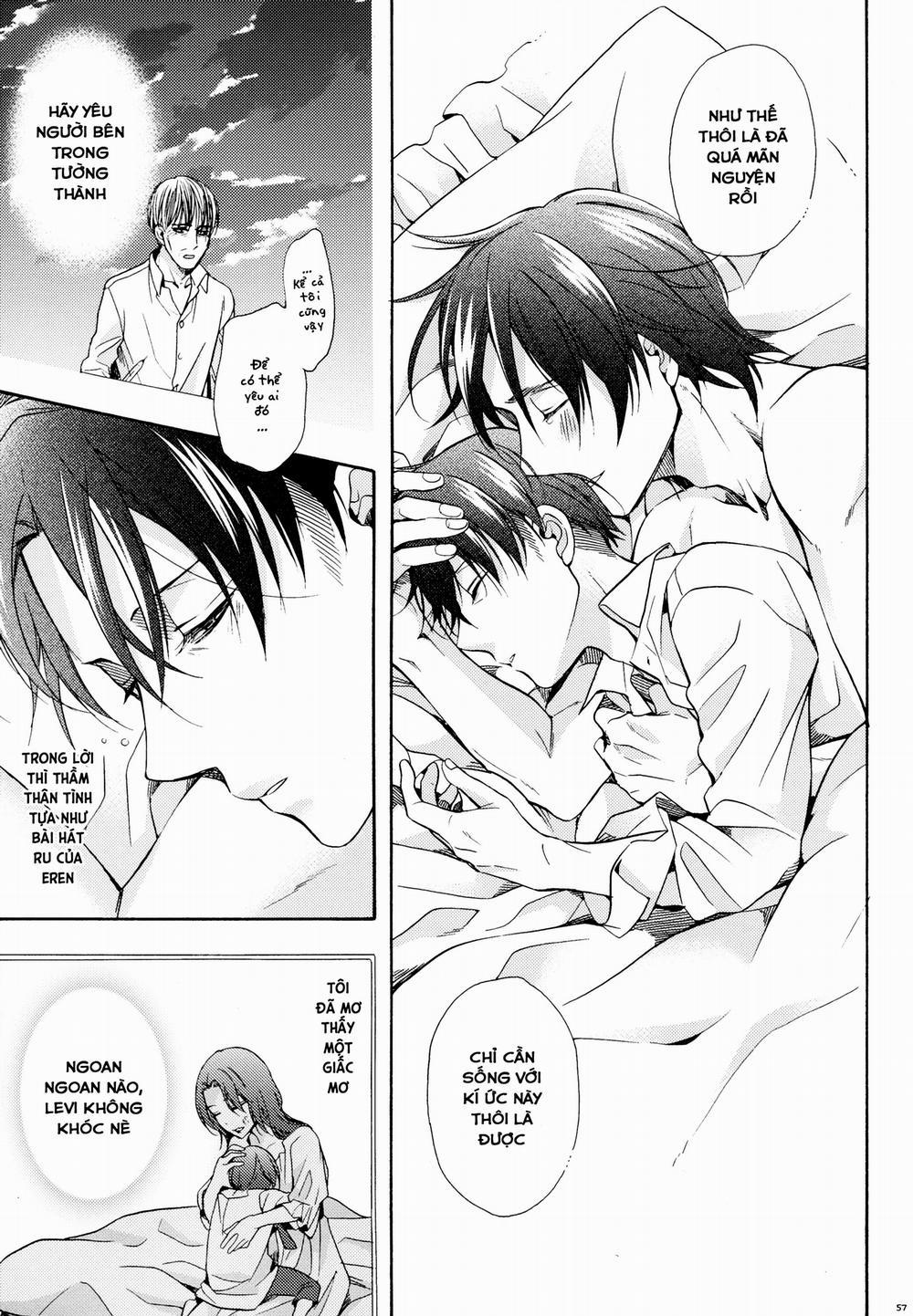 Sự bất lực của binh trưởng trong trắng. Oneshot trang 57