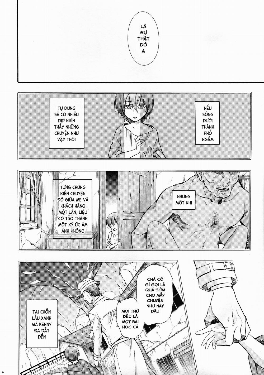 Sự bất lực của binh trưởng trong trắng. Oneshot trang 6