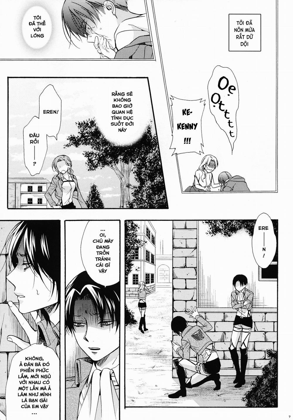 Sự bất lực của binh trưởng trong trắng. Oneshot trang 7