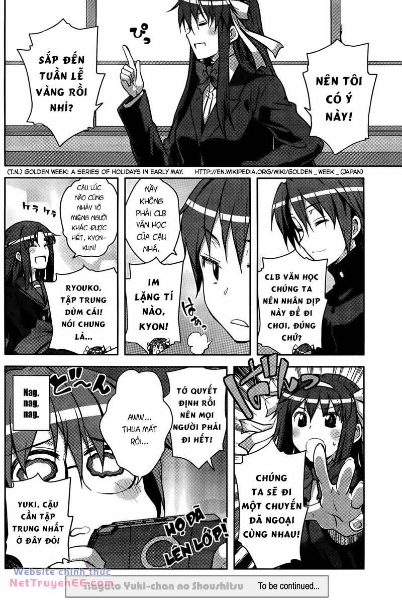 Sự Biến Mất Của Nagato Yuki-Chan 14 trang 15