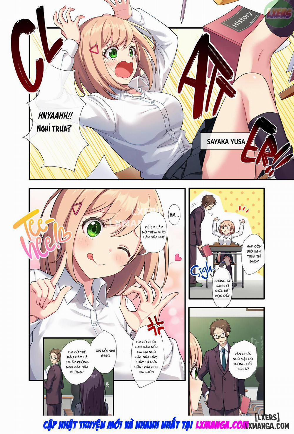 Sự Cám Dỗ Hấp Dẫn꞉ Bị Quyến Rũ Bởi Học Sinh Ngực Khủng Của Tôi Oneshot trang 5