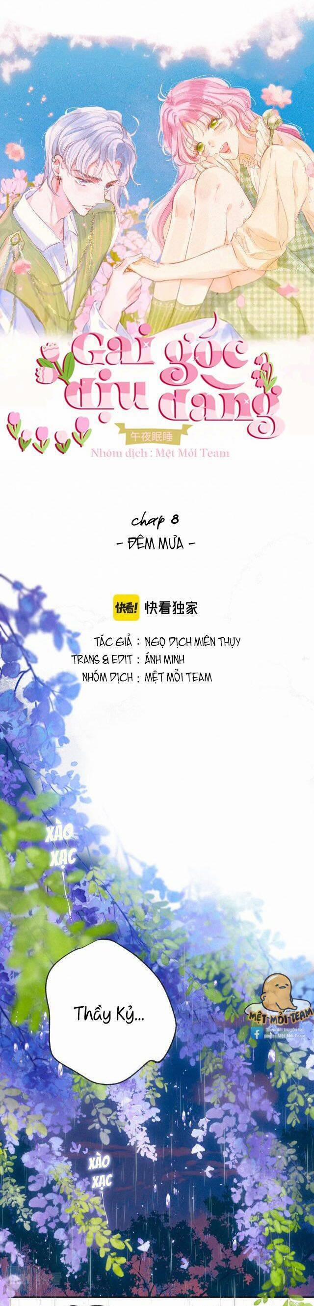 Sự Gai Góc Dịu Dàng 8 trang 1