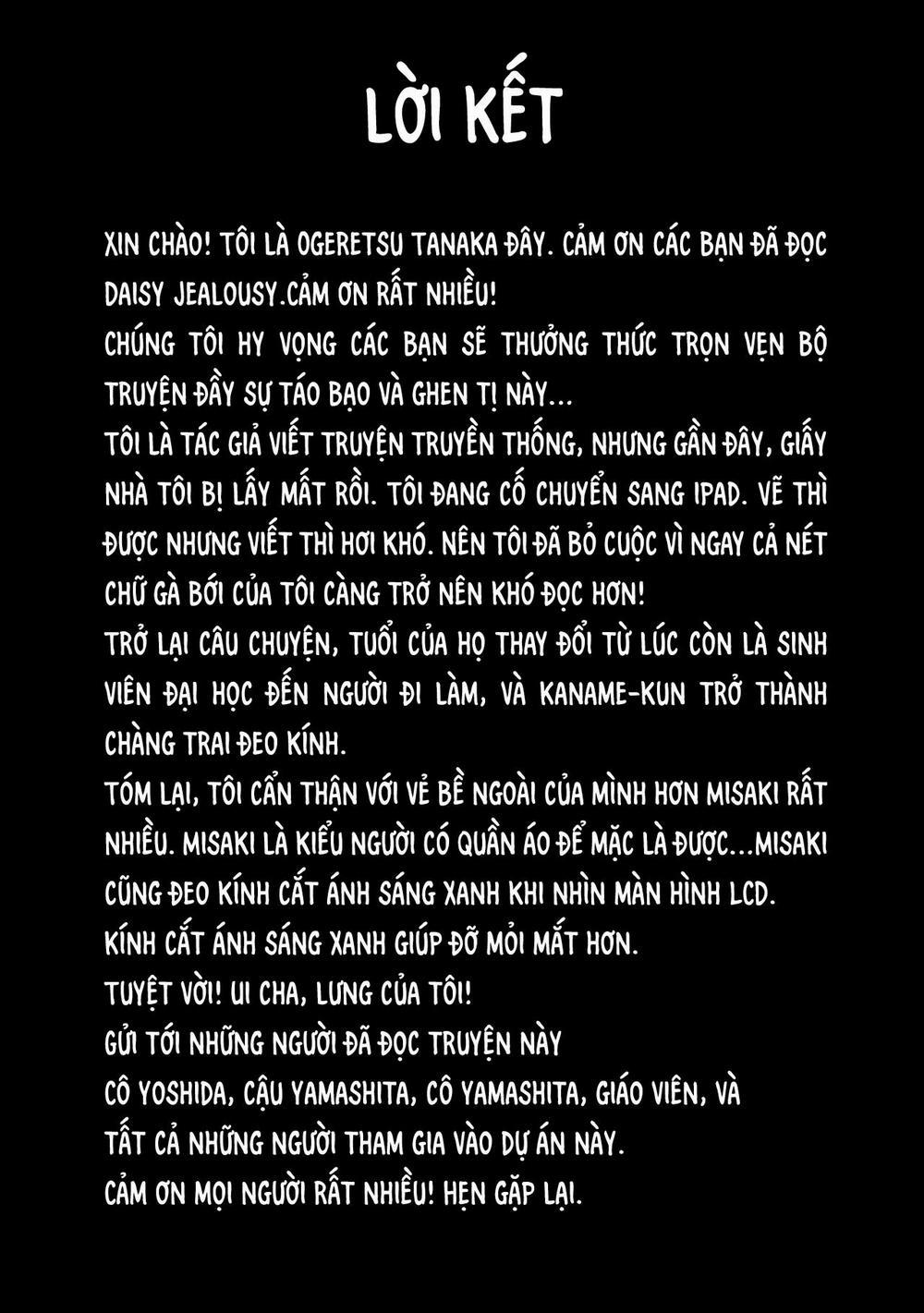 Sự Ghen Tuông Của Hoa Cúc (END) 8.5 END trang 5