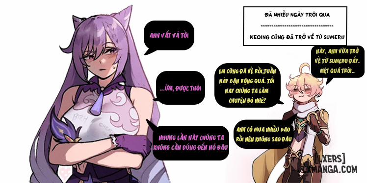 Sự hiếu khách của Eremite Keqing NTR trang 9