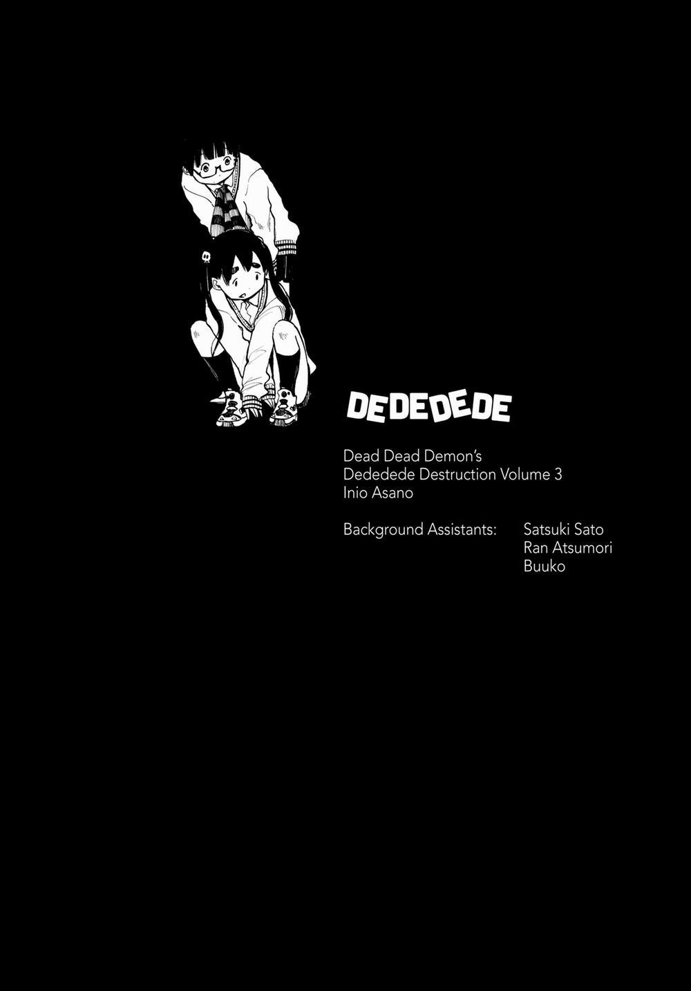 Sự Hủy Diệt Dededede Của Dead Dead Demon 24 trang 19