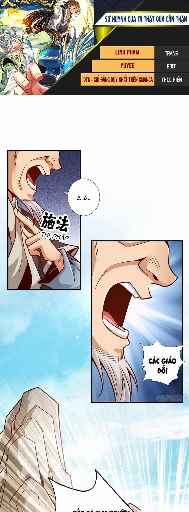 Sư Huynh Của Ta Quá Cẩn Thận Rồi 137 trang 0