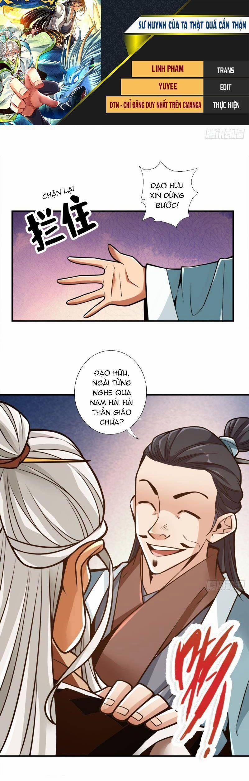 Sư Huynh Của Ta Quá Cẩn Thận Rồi 142 trang 0