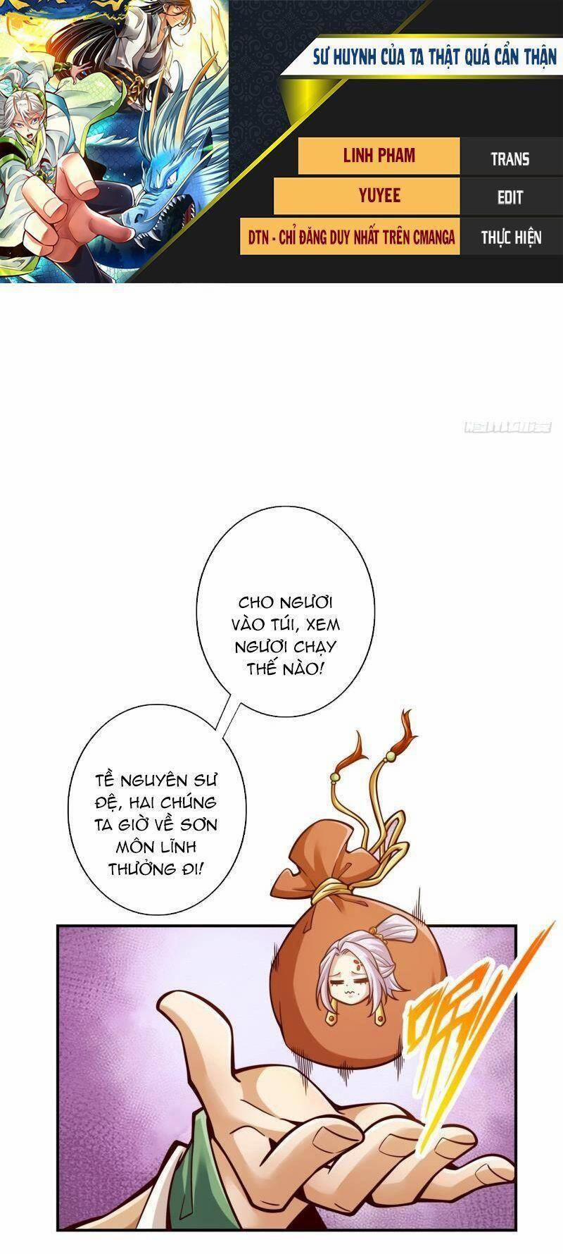 Sư Huynh Của Ta Quá Cẩn Thận Rồi 144 trang 0