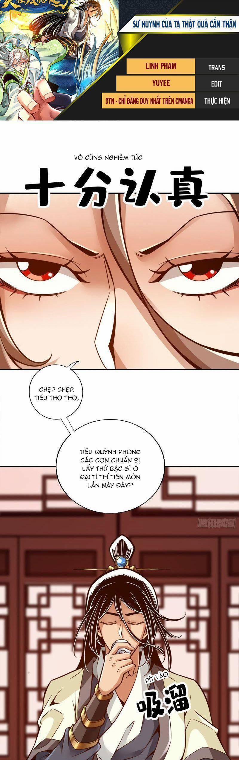 Sư Huynh Của Ta Quá Cẩn Thận Rồi 145 trang 0