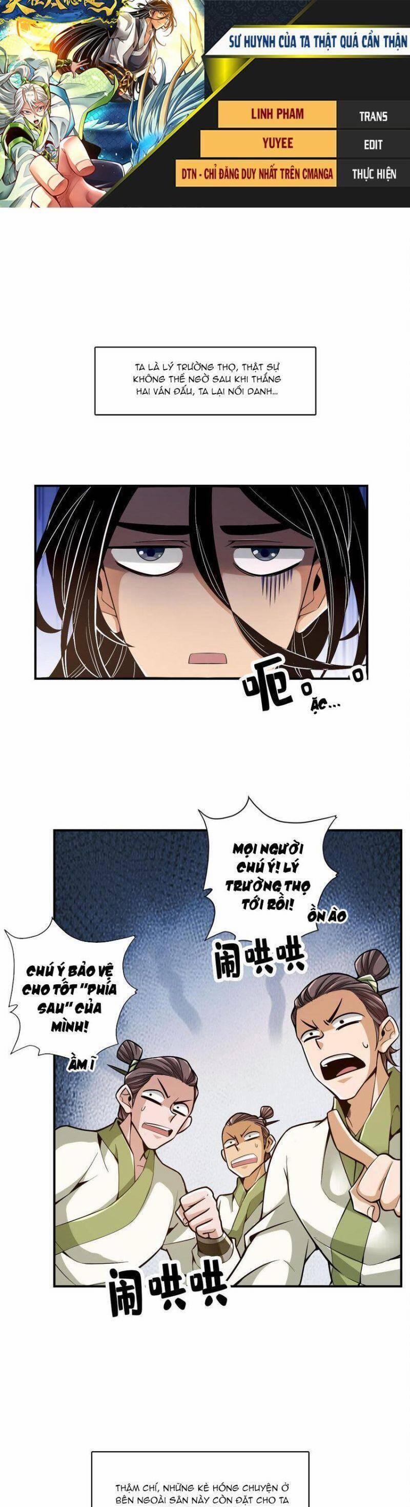 Sư Huynh Của Ta Quá Cẩn Thận Rồi 152 trang 0