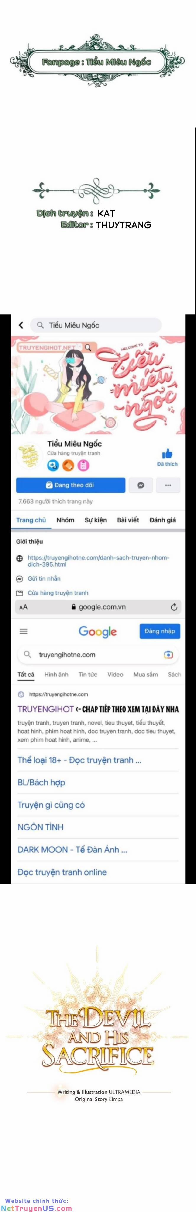 Sự Hy Sinh Của Ác Quỷ 22 trang 0