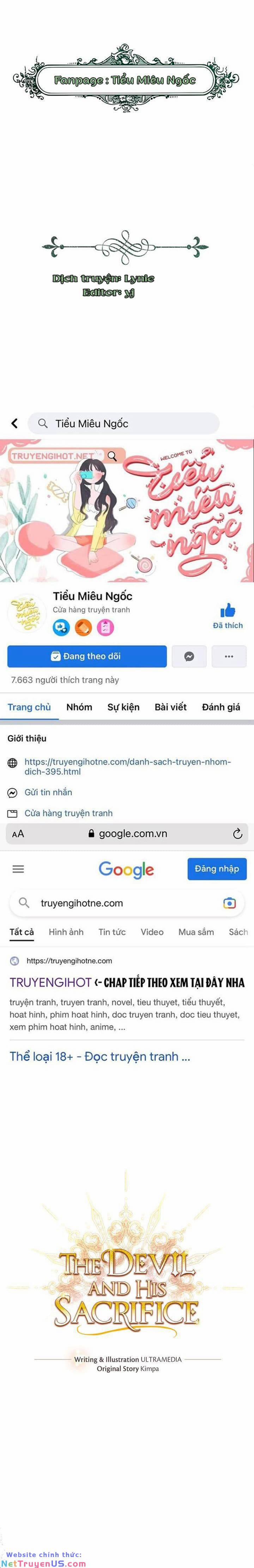 Sự Hy Sinh Của Ác Quỷ 23 trang 0