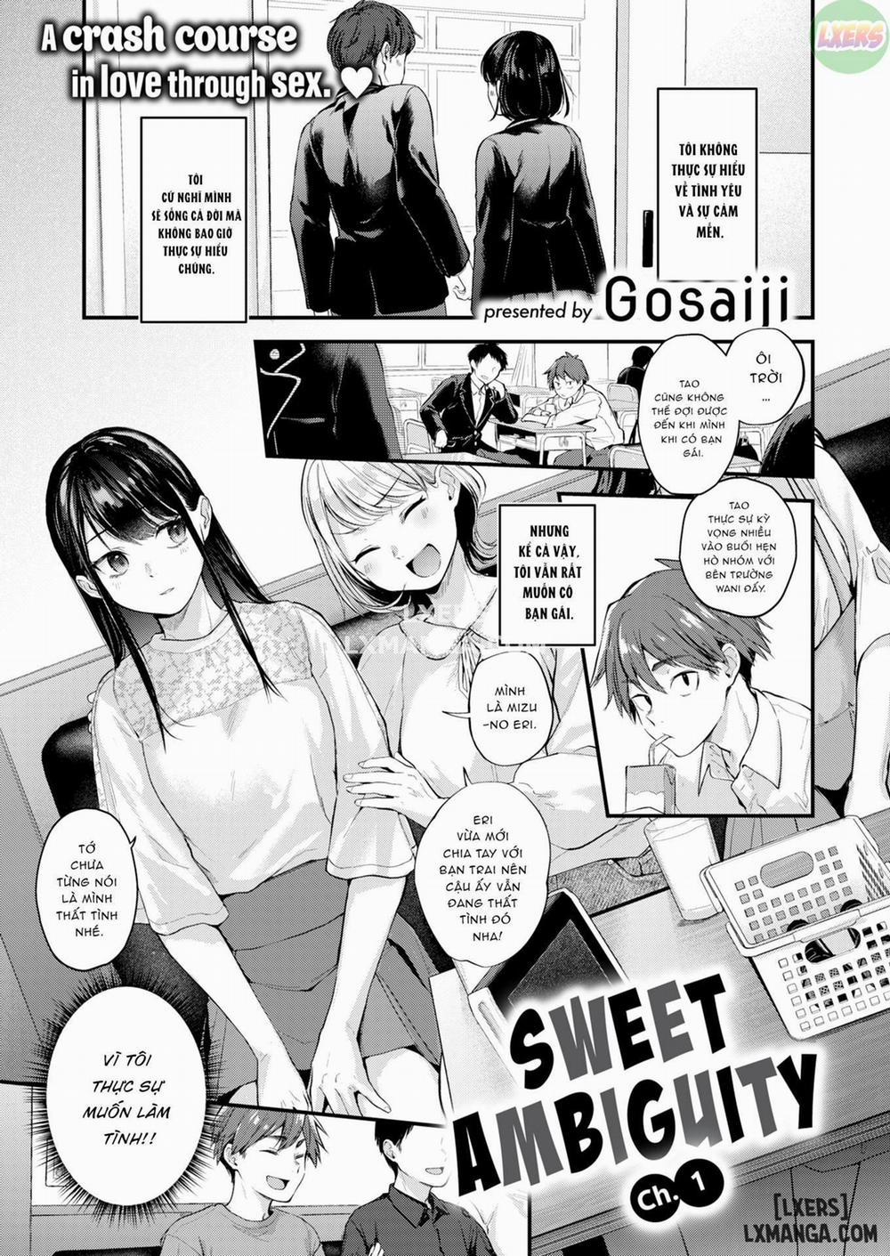 Sự Mơ Hồ Ngọt Ngào 1 trang 3