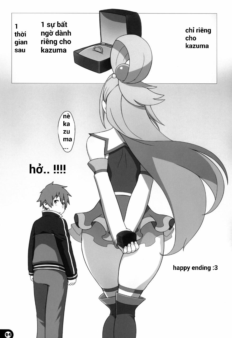 Sự sa đọa của nữ thần Aqua (KonoSuba!) Oneshot trang 22