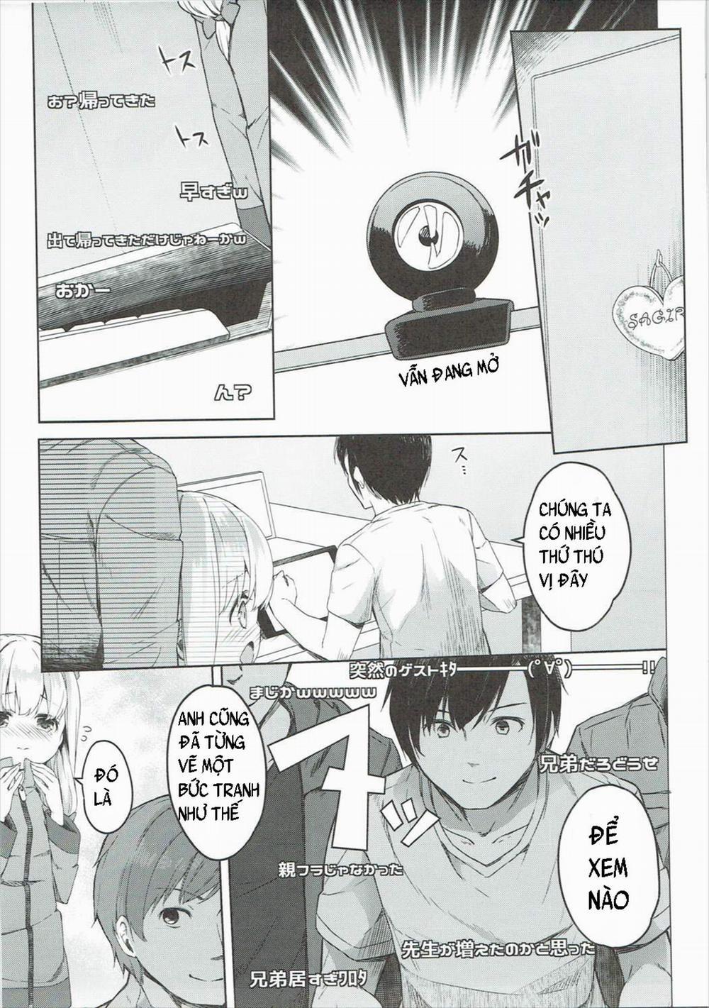 Sự sa ngã của Sagiri (Eromanga Sensei) Oneshot trang 13