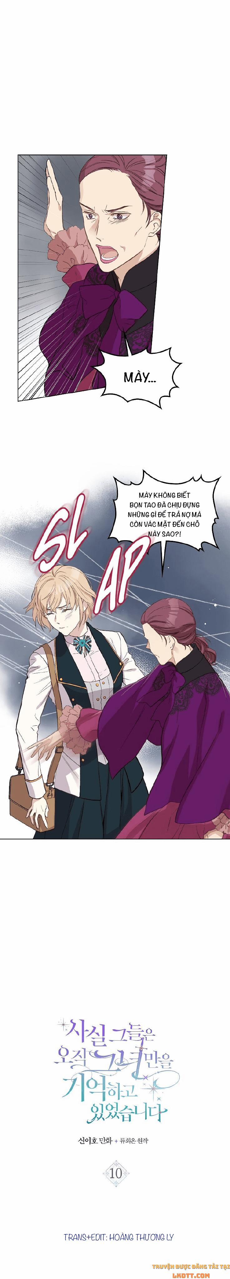 Sự Thật Thì, Họ Chỉ Nhớ Đến Cô Ấy 10 trang 1