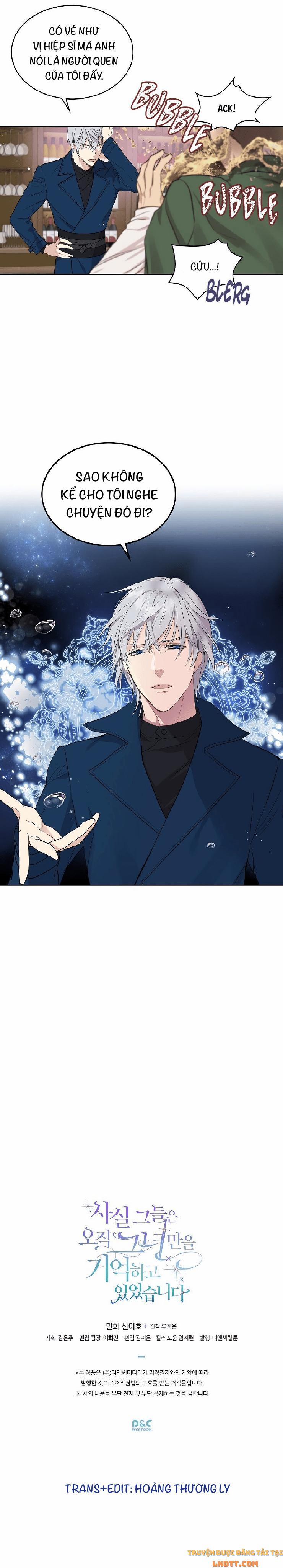 Sự Thật Thì, Họ Chỉ Nhớ Đến Cô Ấy 10 trang 20