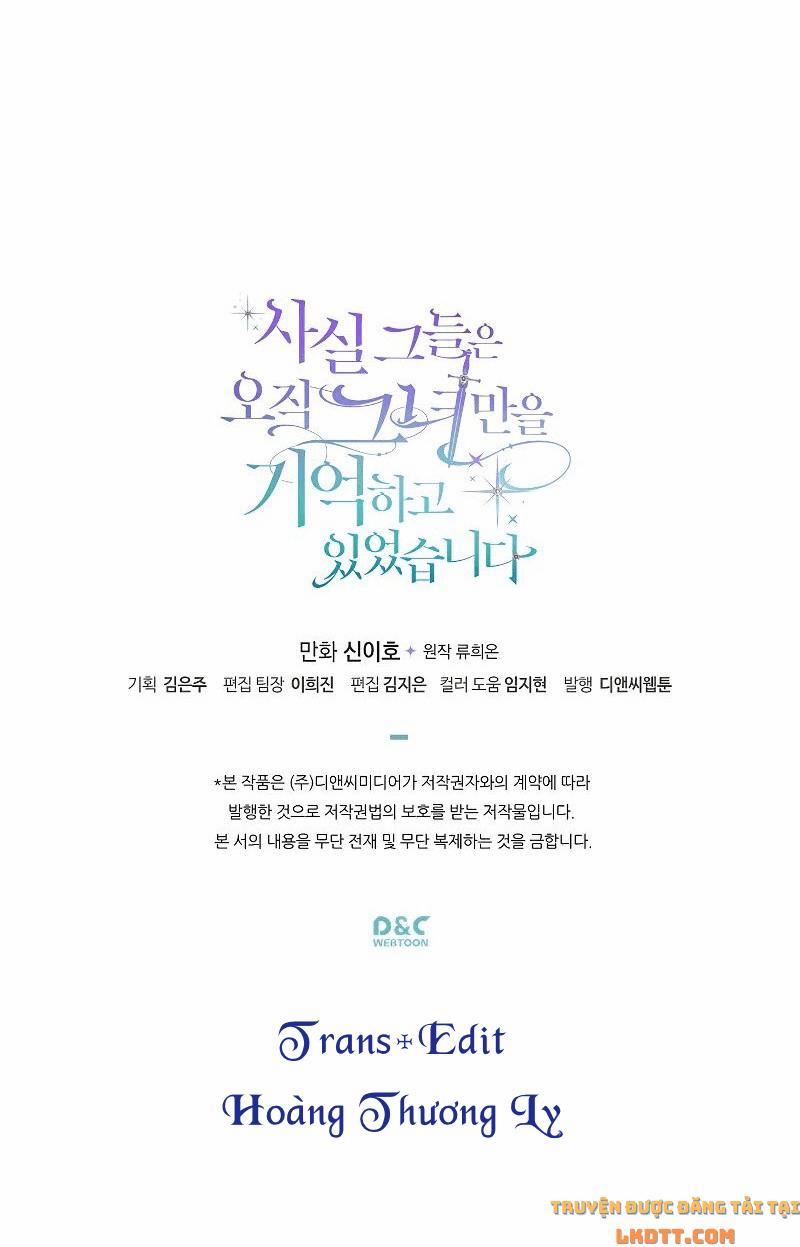 Sự Thật Thì, Họ Chỉ Nhớ Đến Cô Ấy 18 trang 43