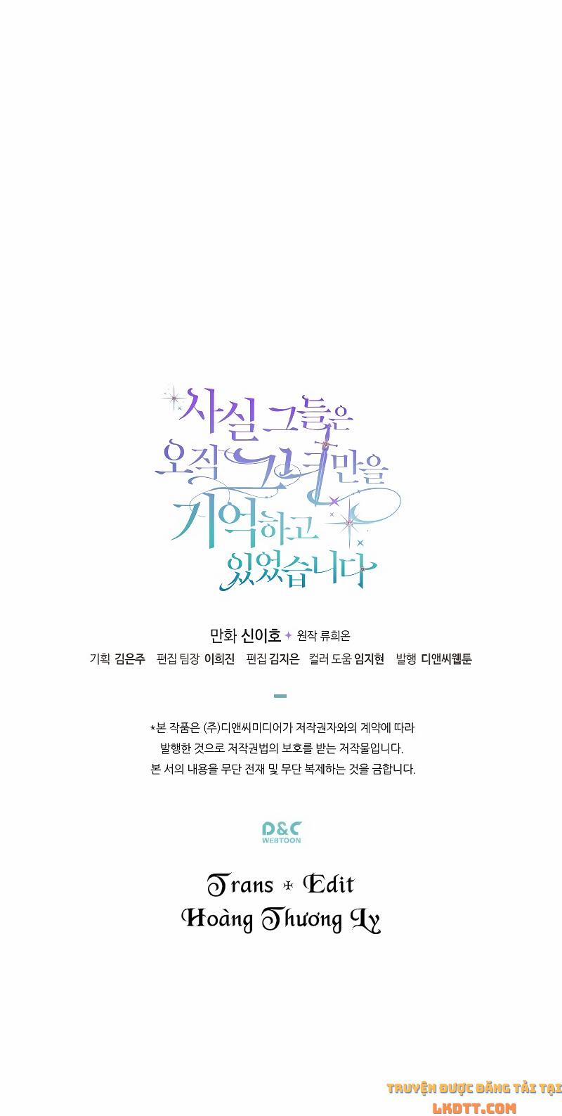 Sự Thật Thì, Họ Chỉ Nhớ Đến Cô Ấy 26 trang 30