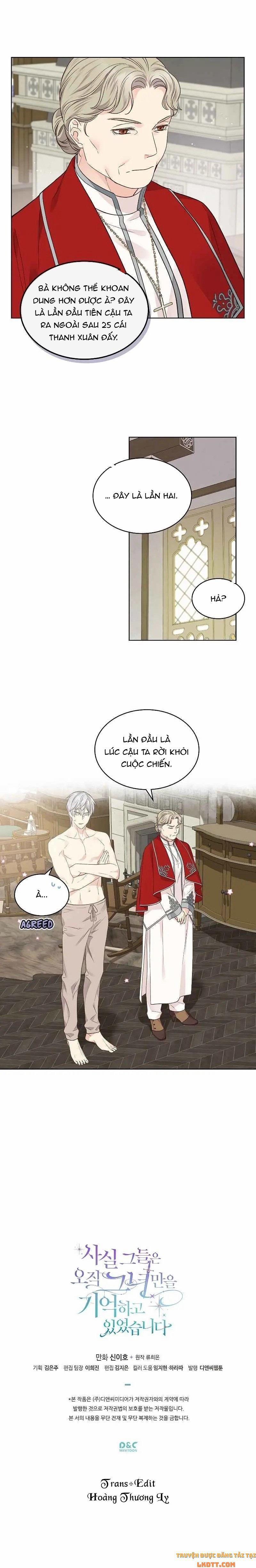 Sự Thật Thì, Họ Chỉ Nhớ Đến Cô Ấy 32 trang 11