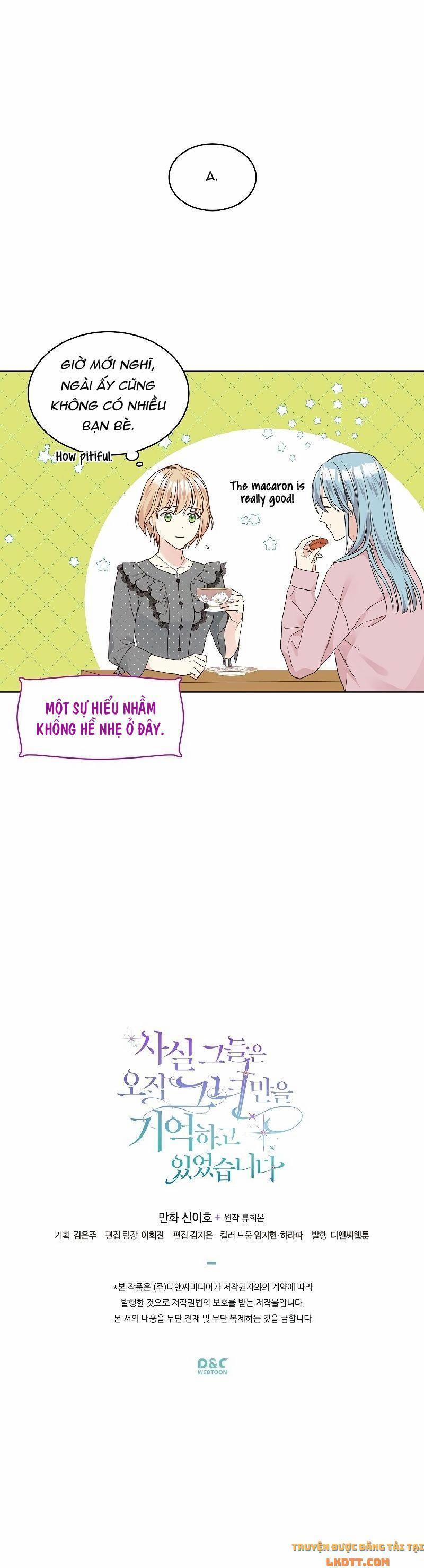 Sự Thật Thì, Họ Chỉ Nhớ Đến Cô Ấy 35 trang 15