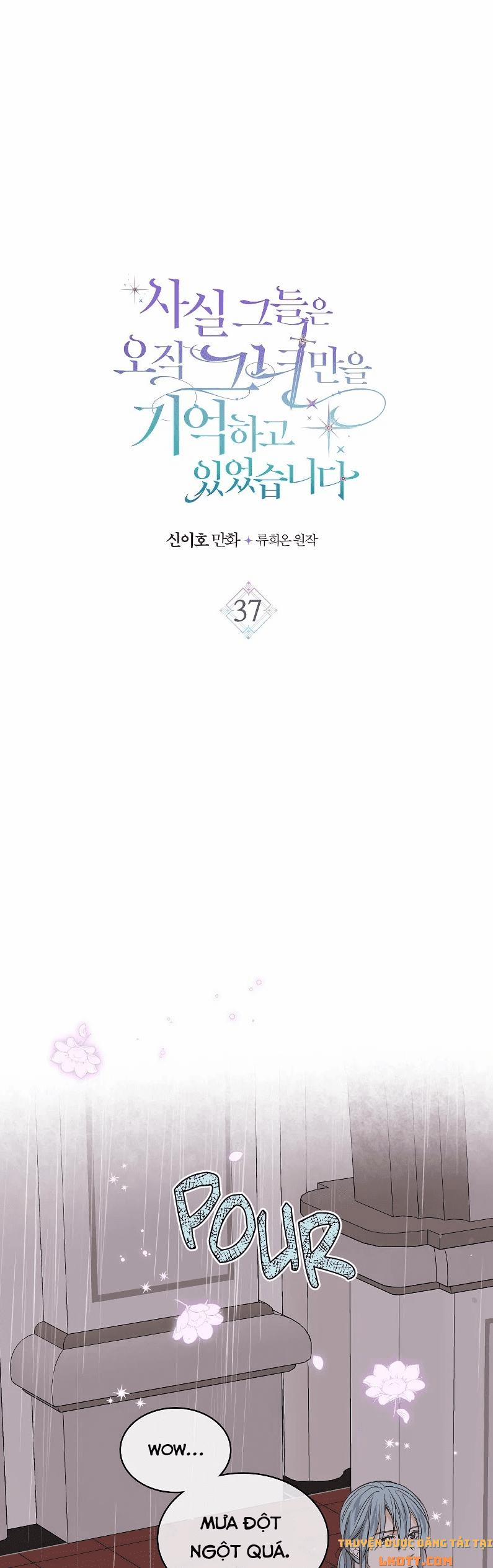 Sự Thật Thì, Họ Chỉ Nhớ Đến Cô Ấy 37 trang 0