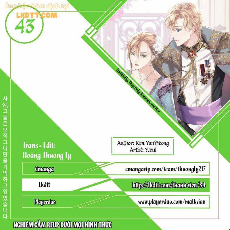 Sự Thật Thì, Họ Chỉ Nhớ Đến Cô Ấy 43 trang 0