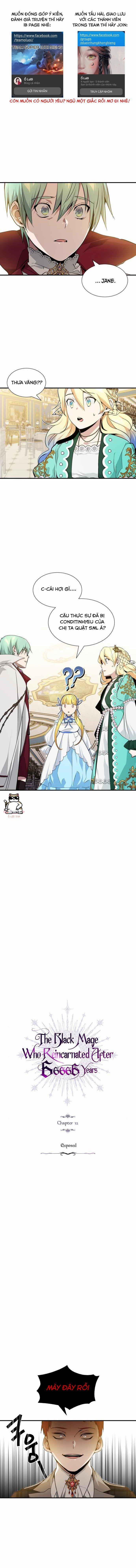 Sự Thức Tỉnh Của Hắc Ma Pháp Sư Sau 66666 Năm 12 trang 1