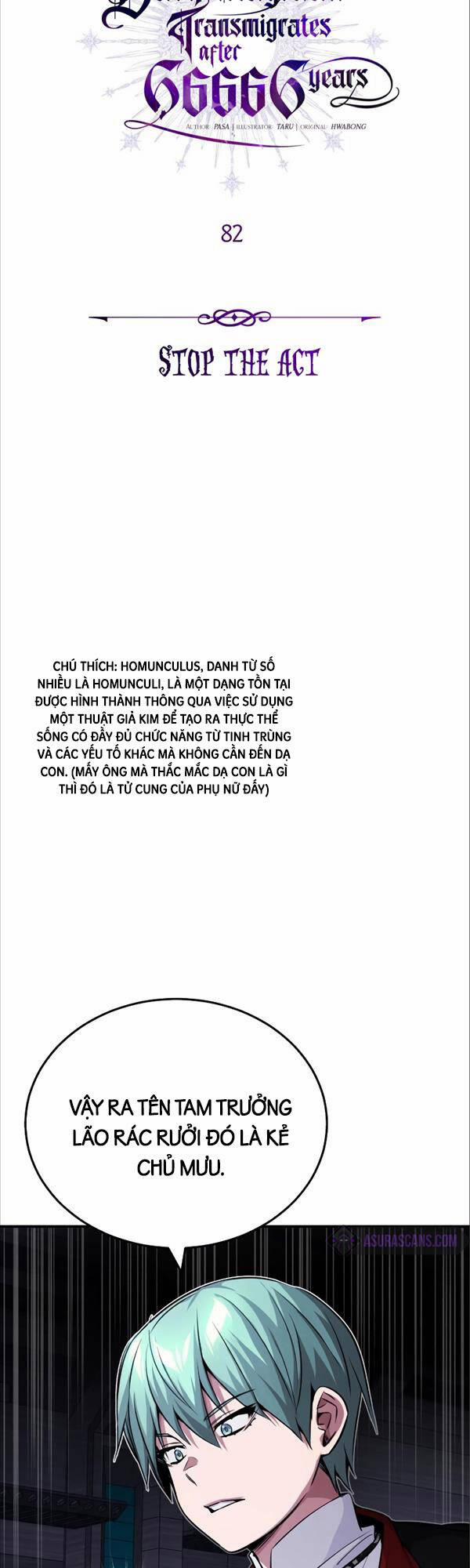 Sự Thức Tỉnh Của Hắc Ma Pháp Sư Sau 66666 Năm 82 trang 22