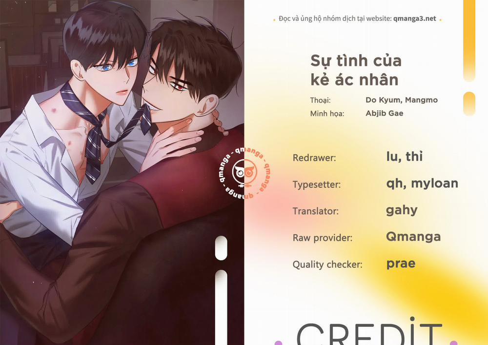Sự Tình Của Kẻ Ác Nhân 14 trang 0