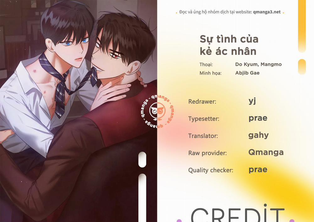 Sự Tình Của Kẻ Ác Nhân 17 trang 0