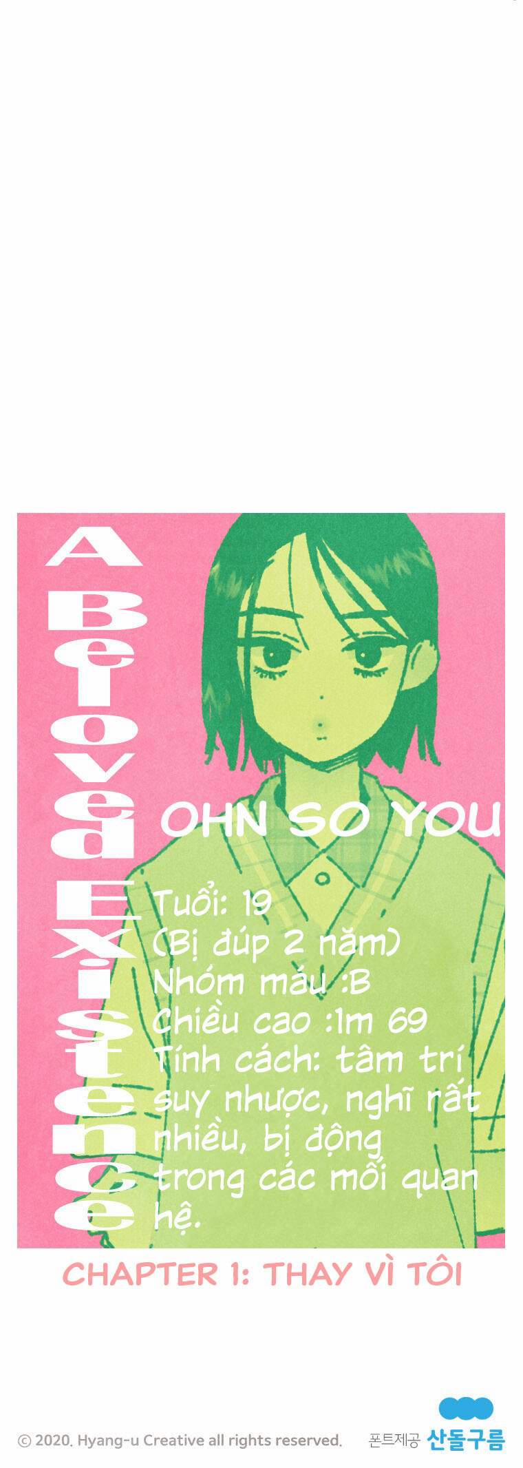 Sự Tồn Tại Dấu Yêu 1 trang 21